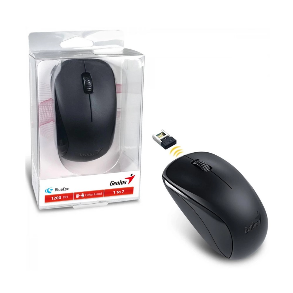 Egér vezeték nélküli NX-7000 Genius fekete