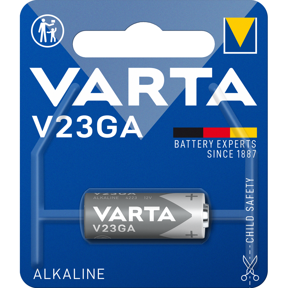 Elem A23 12V-os alkáli riasztó elem Varta