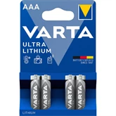 Elem AAA ceruza LR03 4 db/csomag, Varta Ultra Lithium