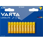 Elem AAA mikro  LR03 Longlife 10 db/csomag, Varta