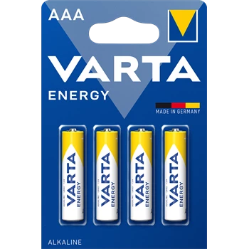 Elem AAA mikro LR03 Energy 4 db/csomag, Varta 