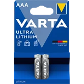 Elem AAA mikro LR03 2 db/csomag, Varta Ultra Lithium