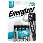 Elem AAA mikro LR03 Max Plus 4 db/csomag, Energizer
