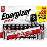 Elem AA ceruza LR06 Max 20 db/csomag, Energizer