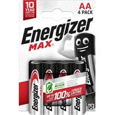 Elem AA ceruza LR06 Max 4 db/csomag, Energizer