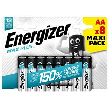 Elem AA ceruza LR06 Max Plus 8 db/csomag, Energizer