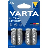 Elem AA ceruza LR6 4 db/csomag, Varta Ultra Lithium