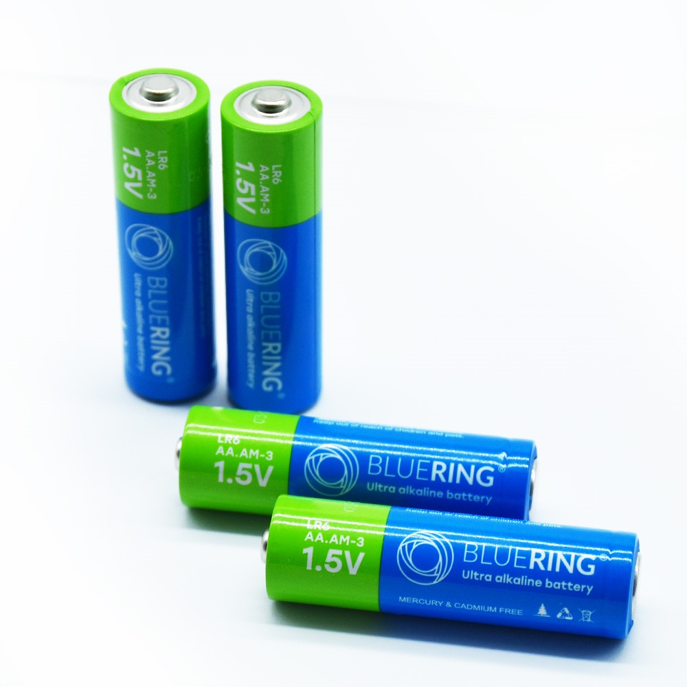 Elem AA ceruza LR6 tartós alkáli zsugorfóliás Bluering® 4db/csomag