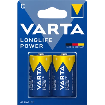 Elem C Baby LR14 Longlife Power 2 db/csomag, Varta 