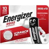 Elem gombelem CR2032 lítium 12 db/csomag, Energizer