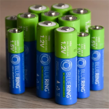 Elem tölthető akku AAA mikro HR03 1200mah 4 db/csomag, Bluering® 