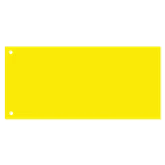 Elválasztócsík, karton 190g. 10,5x24cm, 100 db/csomag, Bluering® sárga