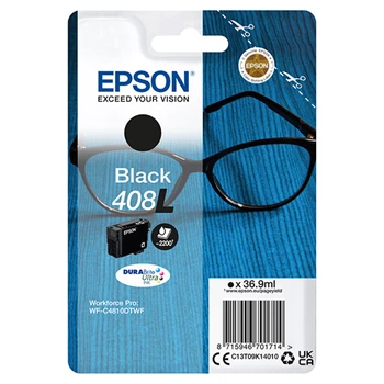 Epson 408XL/T09K1 tintapatron black ORIGINAL