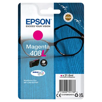 Epson 408XL/T09K3 tintapatron magenta ORIGINAL