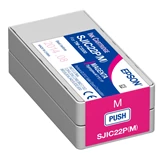 Epson SJIC22P tintapatron magenta ORIGINAL