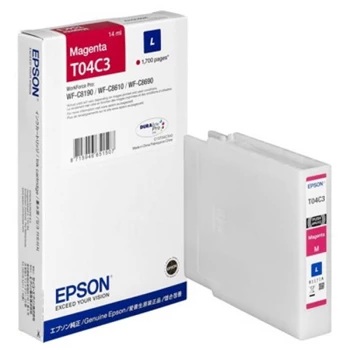 Epson T04C3 tintapatron magenta ORIGINAL