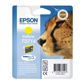 Epson T0714 tintapatron yellow ORIGINAL 