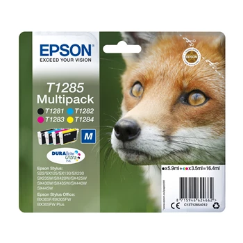 Epson T1285 tintapatron BCMY multipack ORIGINAL 