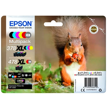 Epson T379D tintapatron multipack 378XL + 478XL ORIGINAL