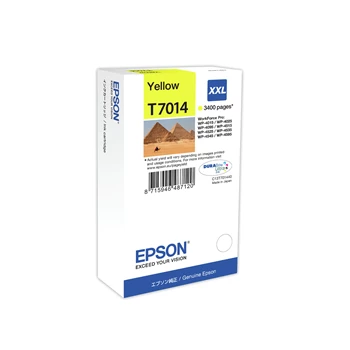 Epson T7014 tintapatron yellow ORIGINAL 