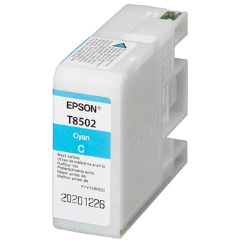 Epson T8502 tintapatron cyan ORIGINAL 