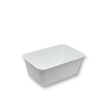 Ételes doboz 930 ml 50 db /csomag fehér