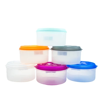 Ételtároló doboz kerek fedéllel 1 literes mikrós-fagyasztós_Tároló mini