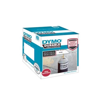 Etikett Dymo LW nyomtatóhoz 104x159mm, 200 db etikett/doboz, Original, fehér