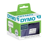 Etikett Dymo LW nyomtatóhoz 54x101mm, 220 db etikett/doboz, Original, fehér