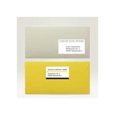 Etikett címke, 97x67,7mm, univerzális, 65 lap, 8 címke/lap Avery, fehér