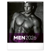 Falinaptár képes  300x340mm Men Realsystem 2026.