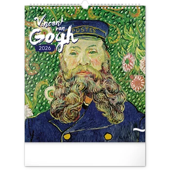 Falinaptár képes  300x340mm Vincent van Gogh Realsystem 2026.