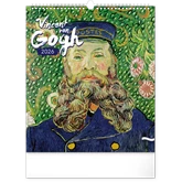 Falinaptár képes  300x340mm Vincent van Gogh Realsystem 2026.
