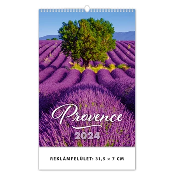 Falinaptár képes 315 × 450 mm Provence Dayliner 2024.