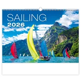 Falinaptár képes 315 x 450 mm, fehér lapokkal Sailing Dayliner 2026.