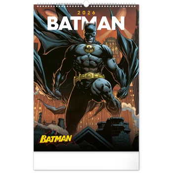 Falinaptár képes  330×460mm Batman Dark Realsystem 2026.