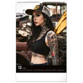 Falinaptár képes  330×460mm Inked Girls Realsystem 2026.