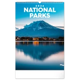 Falinaptár képes  330×460mm National Parks Realsystem 2026.