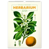 Falinaptár képes  330×460mm Vintage Posters-Herbarium Realsystem 2026.