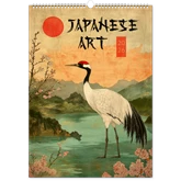 Falinaptár képes  330×460mm Vintage Posters-Japanese art Realsystem 2026.