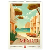 Falinaptár képes  330×460mm Vintage Posters-Tropical Paradise Realsystem 2026.