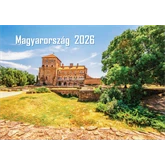 Falinaptár képes 460x320mm, Magyarország Realsystem 2026.