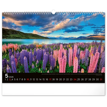 Falinaptár képes  480×330mm Landscapes  Realsystem 2026.