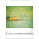 Falinaptár képes  480×560mm Claude Monet  Realsystem 2026.