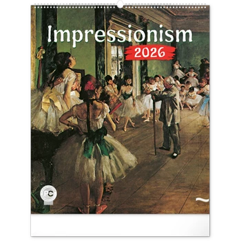 Falinaptár képes  480×560mm Impressionism  Realsystem 2026.
