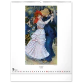 Falinaptár képes  480×560mm Impressionism  Realsystem 2026.