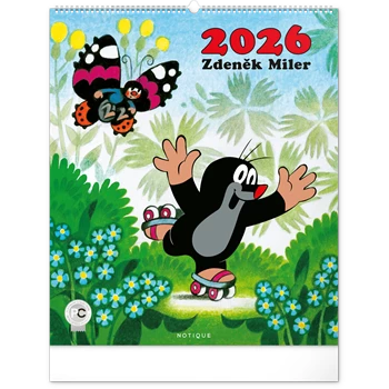 Falinaptár képes  480×560mm The Little Mole  Realsystem 2026.