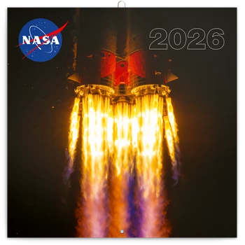 Falinaptár képes lemeznaptár 300x300mm, NASA Realsystem 2026.