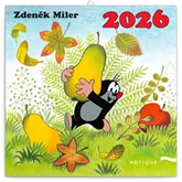 Falinaptár képes lemeznaptár 300x300mm, The Little Mole Realsystem 2026.