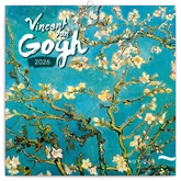 Falinaptár képes lemeznaptár 300x300mm, Vincent van Gogh Realsystem 2026.